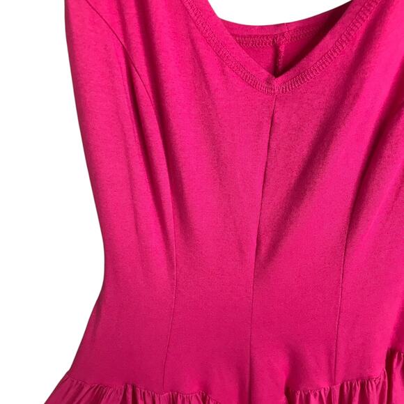 Pleats Collection Midi Dress Womens S Boho Festival Hippie Gypsy Sleeveless - Picture 5 of 11